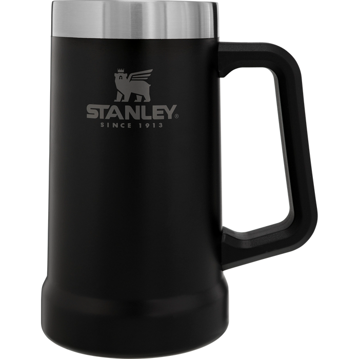 Stanley Heavy Duty Big Grip 24 oz Beer Stein in Matte Black