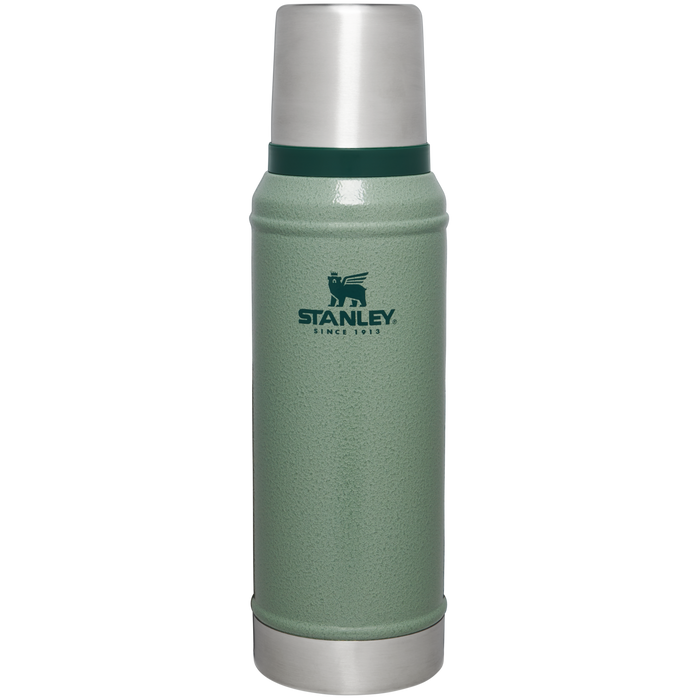 Leakproof Stainless Steal Classic Legendary Bottle in Hammertone Green
