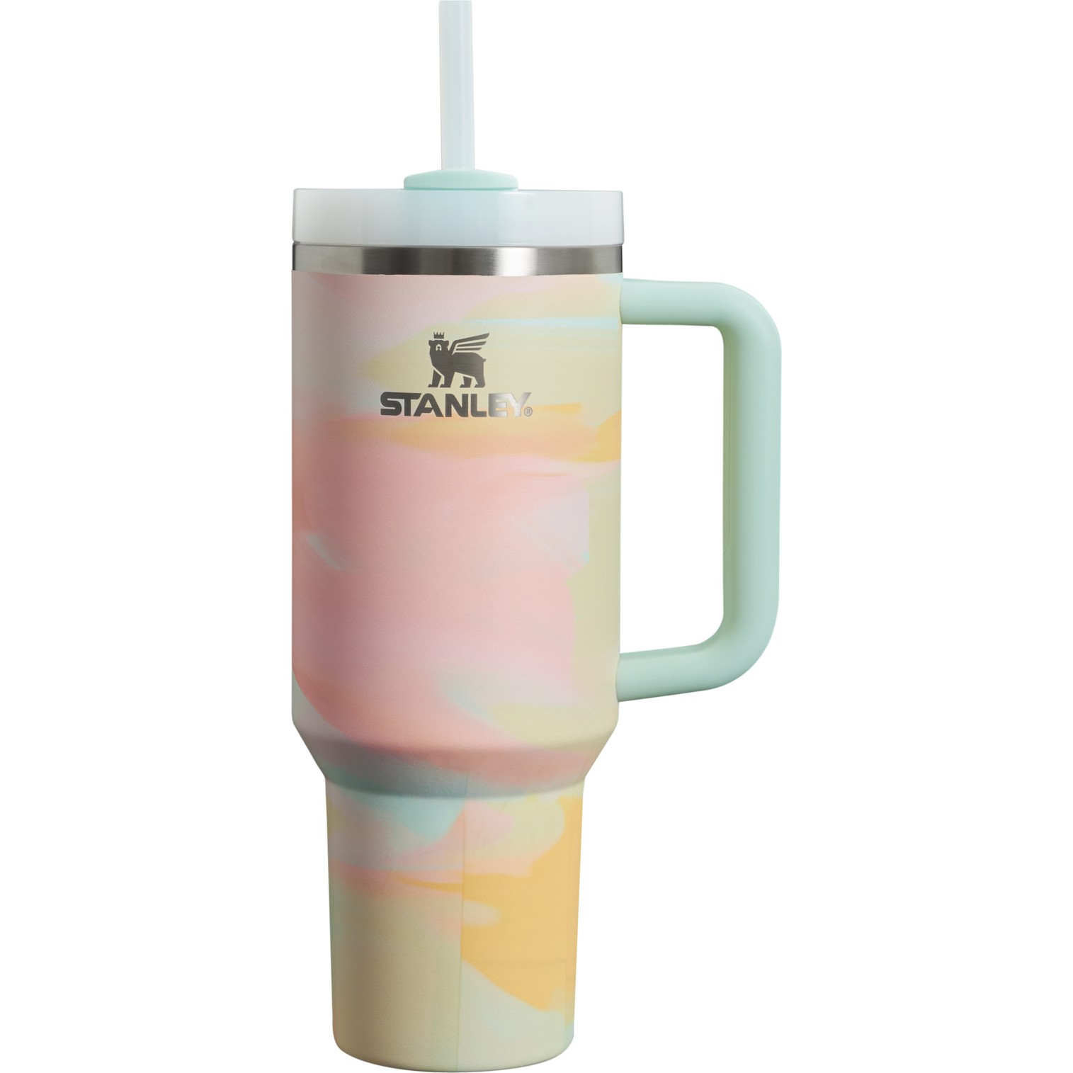 The Clean Slate Brushstrokes Quencher H2.0 FlowState Tumbler
