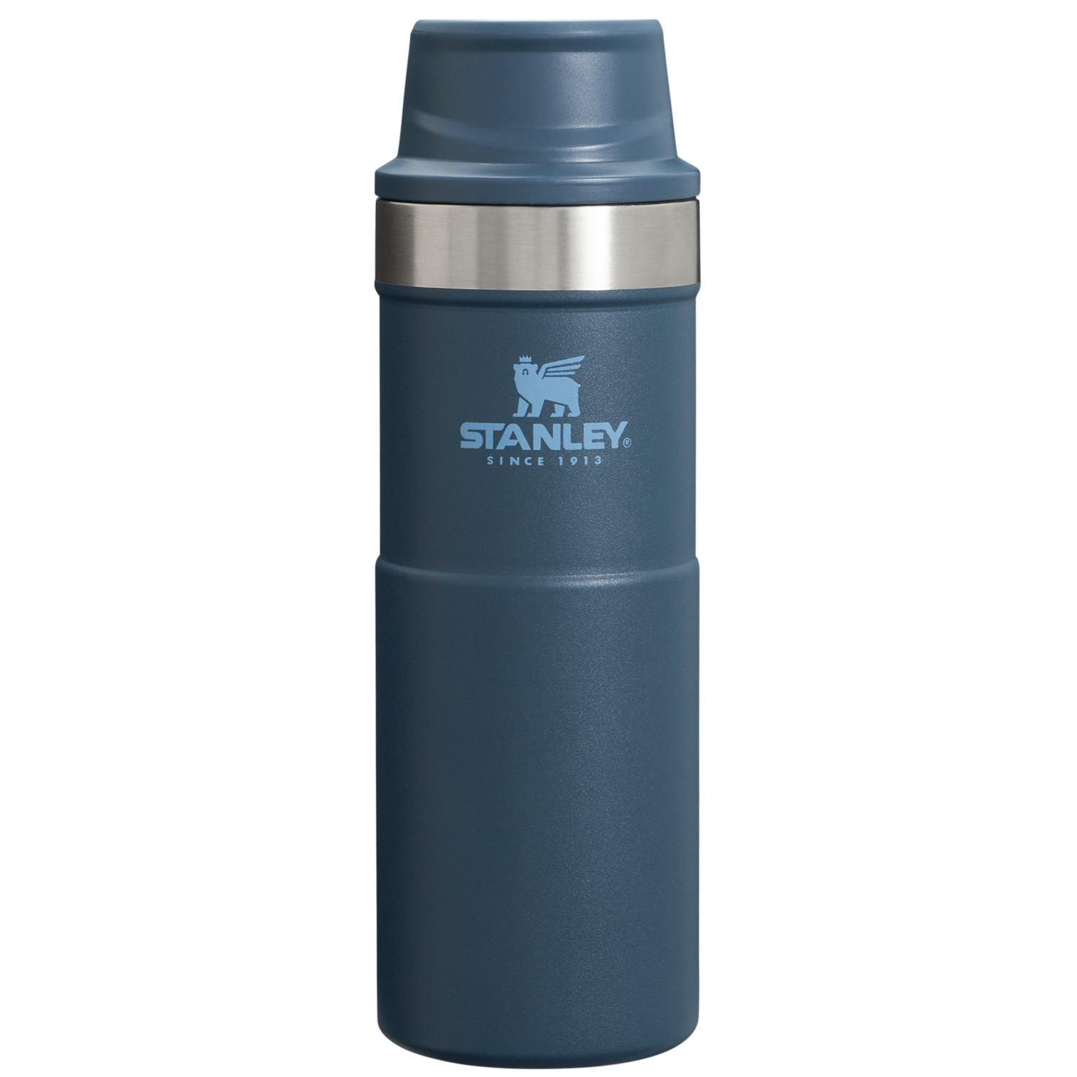 Classic Trigger-Action Travel Mug | 16 OZ: Navy