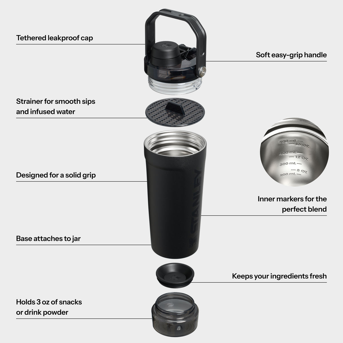 The Activate Shaker Bottle | 20 OZ