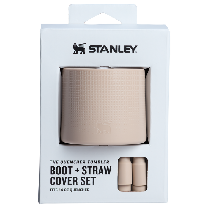 Stanley Quencher Boot And Straw Cover Set For 14 OZ Cups In Sand