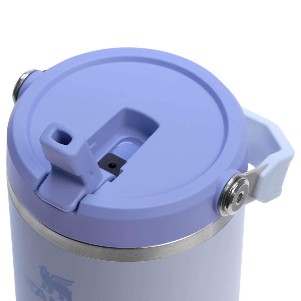 Stanley 40 OZ IceFlow Stainless Steel Water Bottle In Dew Drop Purple n with Flip Straw2