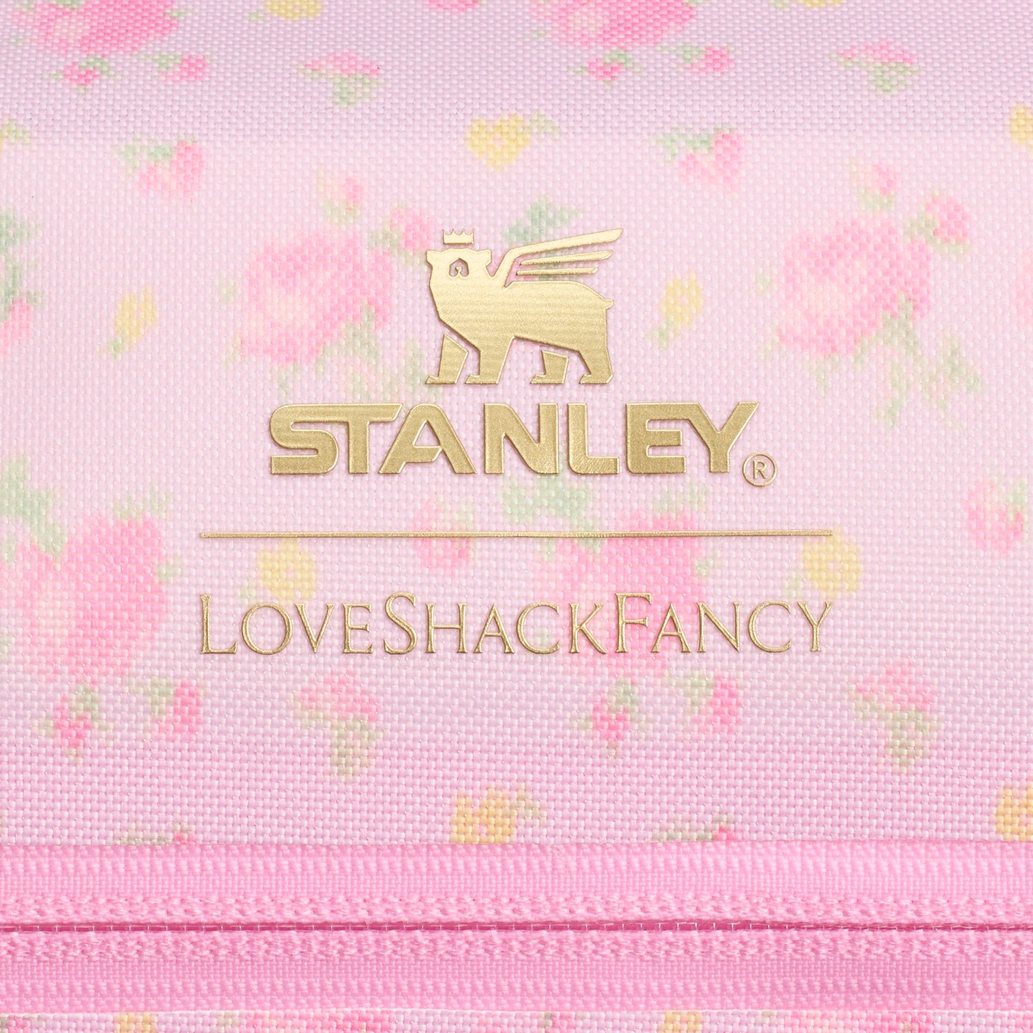Stanley 1913 Stanley 1913 x LoveShackFancy All Day Julienne Mini Cooler 10 Can 7.4 QT 7.0 L in Ibiza Sunset | View 3