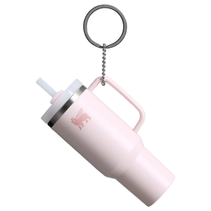 Stanley Mini Quencher Cup Ornament in Rose Quartz Pink