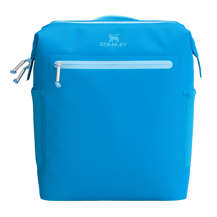 Stanley All Day Madeleine Lunchbox with adjustable backpack straps in Azure