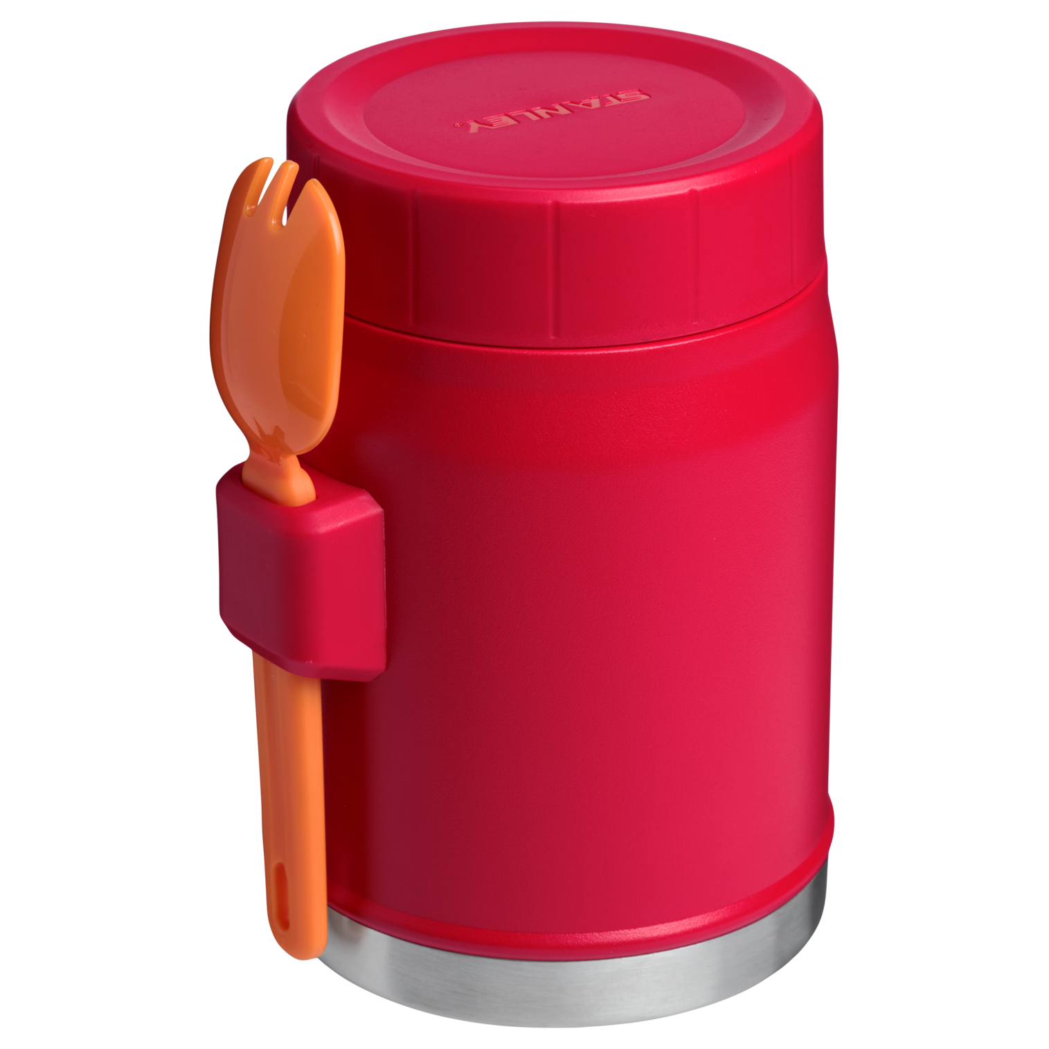 Stanley Heritage Vacuum Food Jar With Spork 14OZ In Chili Red