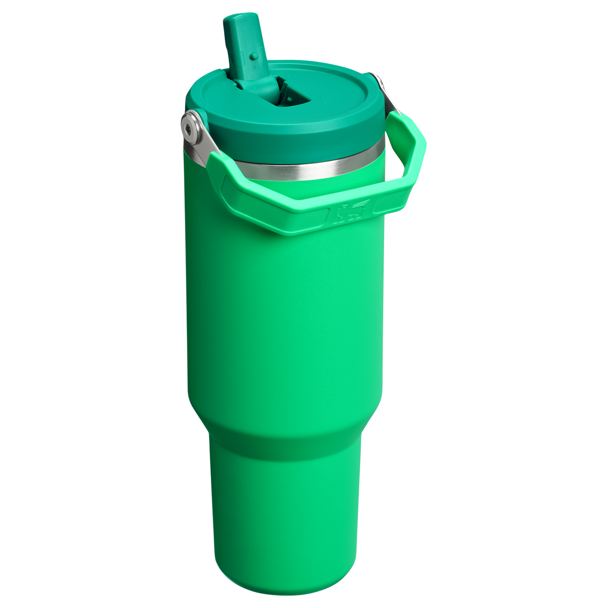 Stanley 40 OZ Ice Flow Flip Straw Insulated Tumbler In Meadow Green1