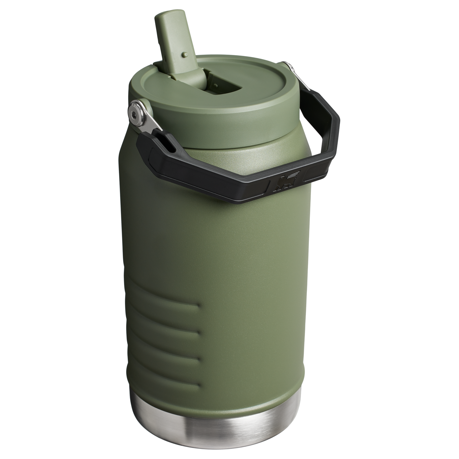 Stanley 64 OZ IceFlow Flip Straw Water Jug In Dried Pine Green