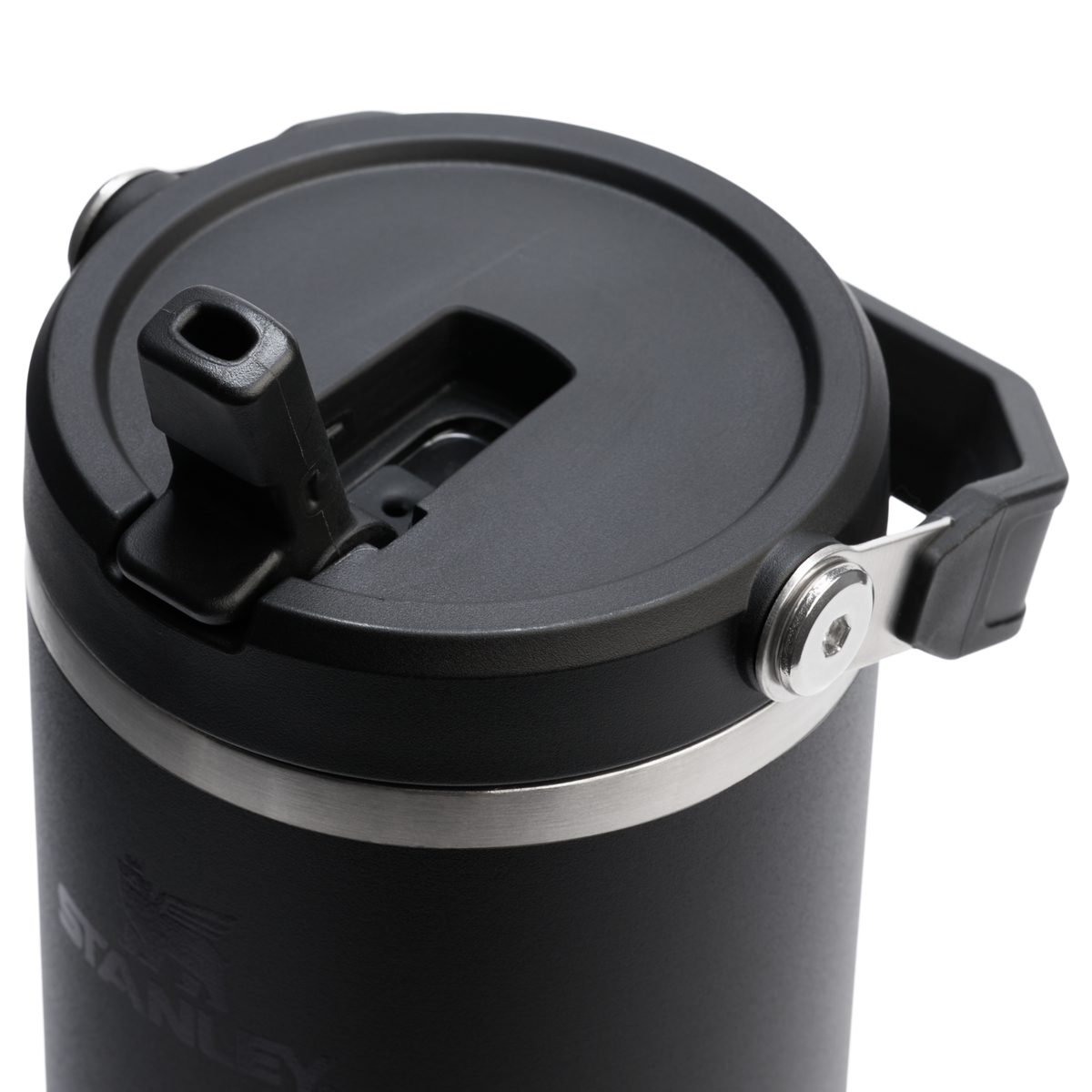 Stanley 40 OZ Ice Flow Flip Straw Insulated Tumbler In Black2