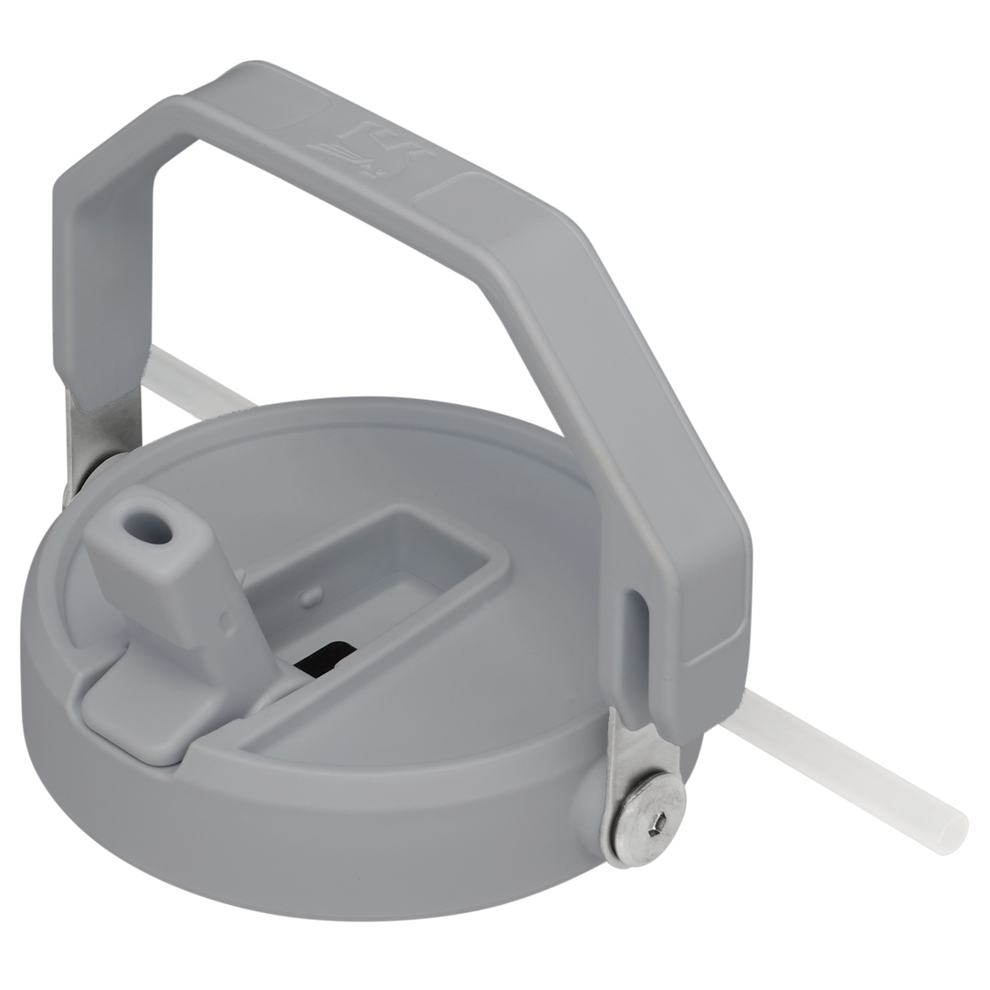 The Classic IceFlow Flip Straw Tumbler  Lid In Polar White