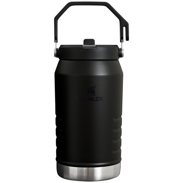 Stanley IceFlow 64 oz Stainless Steel Tumbler in Black with flip straw lid
