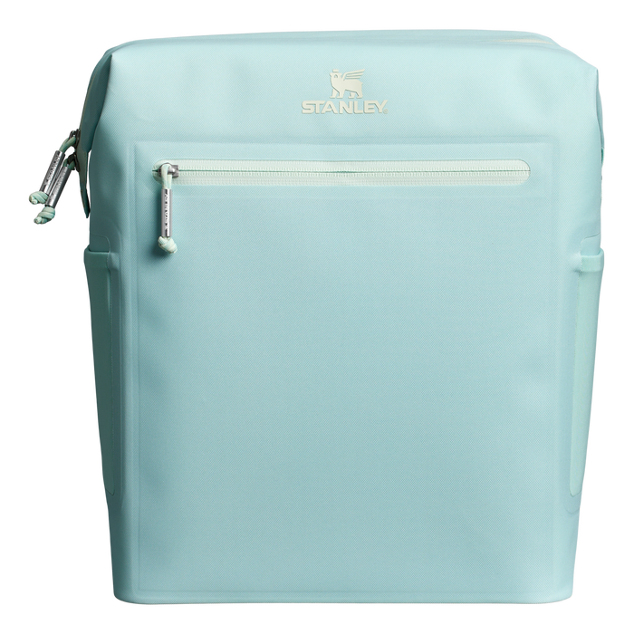 Stanley 14 QT All Day Madeleine Midi Soft Sided Cooler Backpack In Seafoam Blue