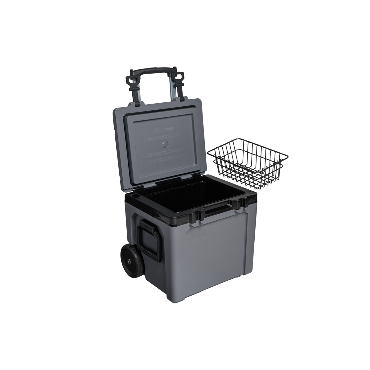 Stanley 1913 The Cold For Days Wheeled Outdoor Cooler 50 QT in Black