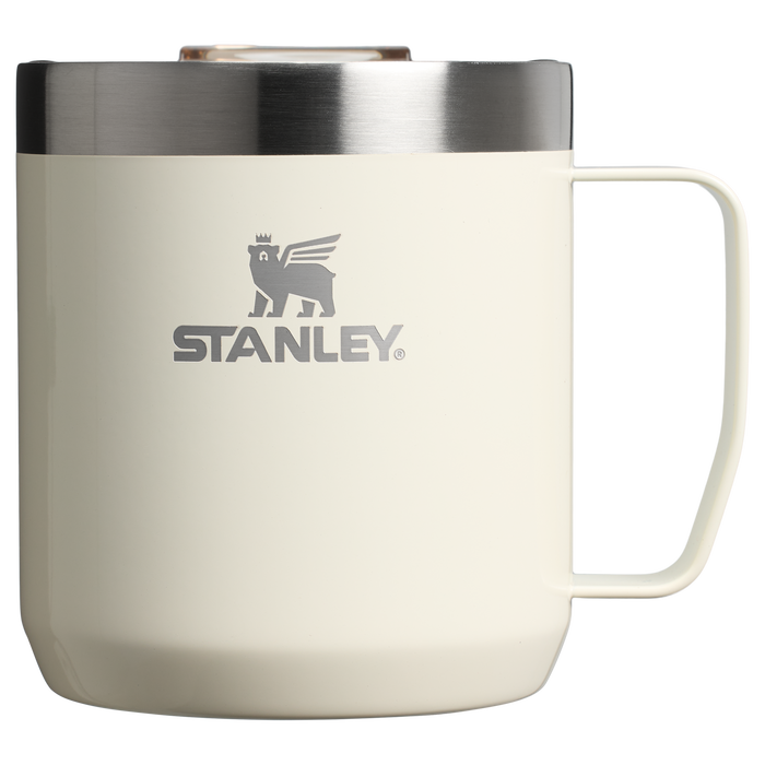 Stanley Everyday Camp Insulated Mug In Cream Gloss White