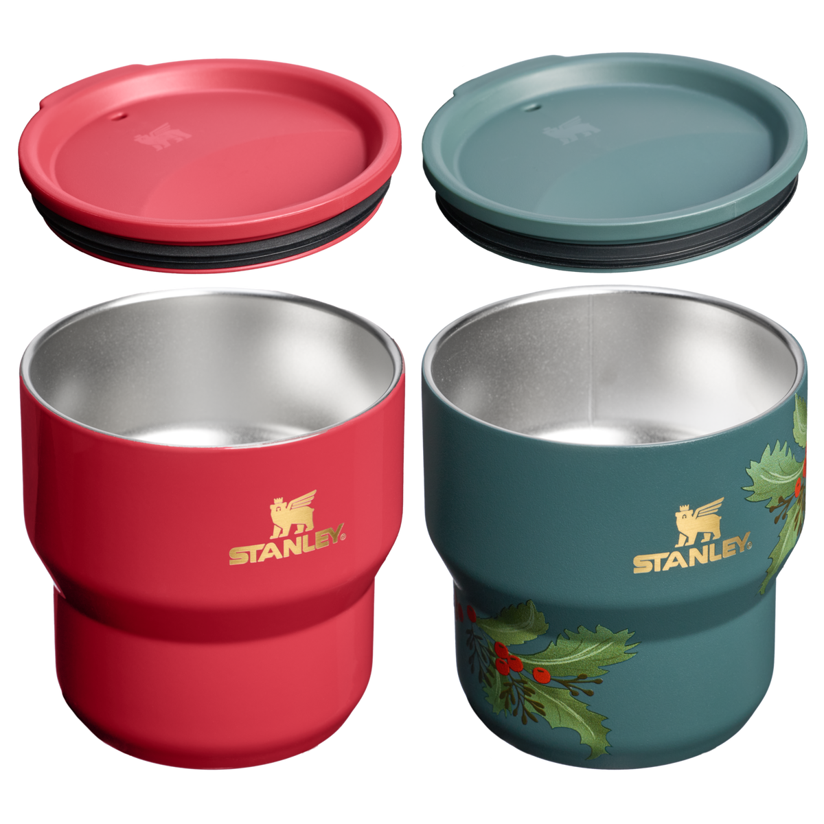 The Cheers & Cheer Stay-Hot Stacking Cup 2-Piece Set | 10 OZ