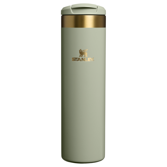 Stanley 20 OZ Aerolight Transit Bottle In Juniper Green
