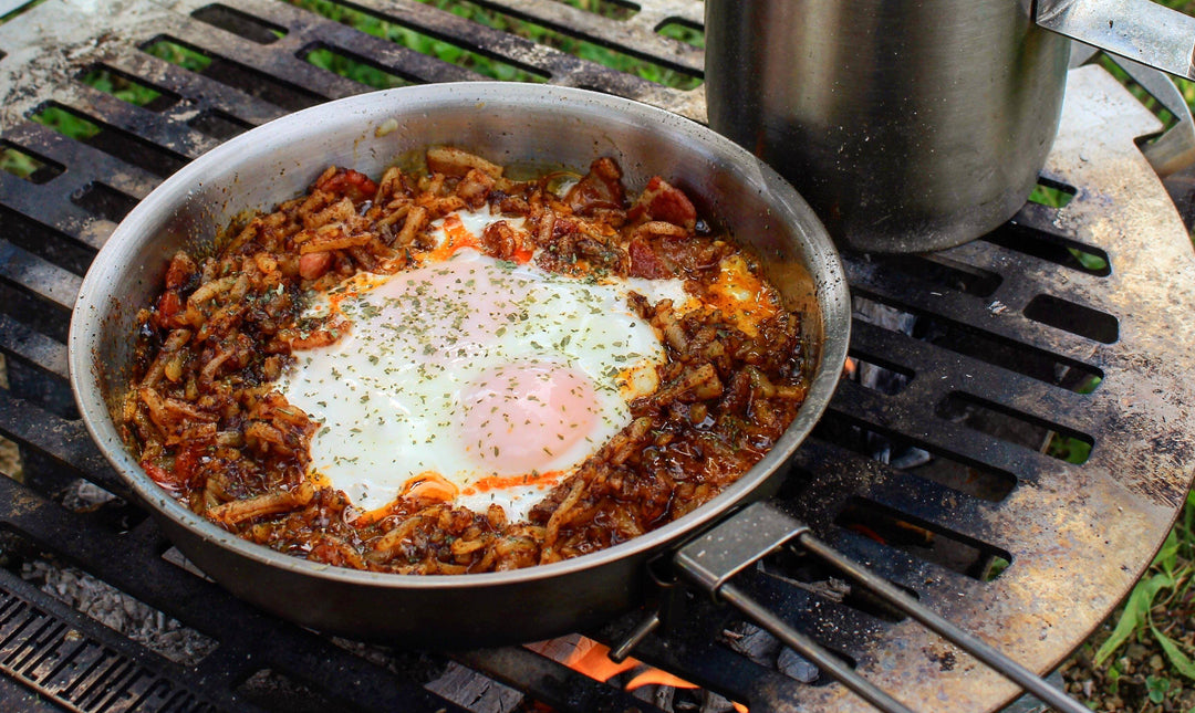 Camping Breakfast Recipe: Chipotle Egg Skillet