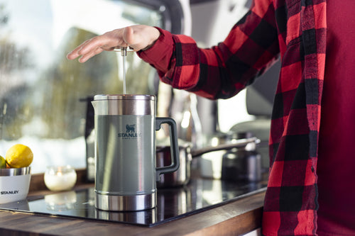 The Portable Stanley French Press is Perfect for Camping and Travel