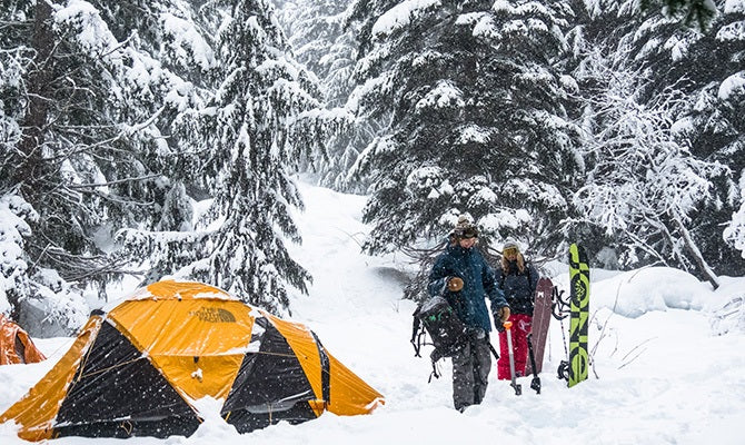 Winter Camping In The Sea To Sky Corridor, British Columbia