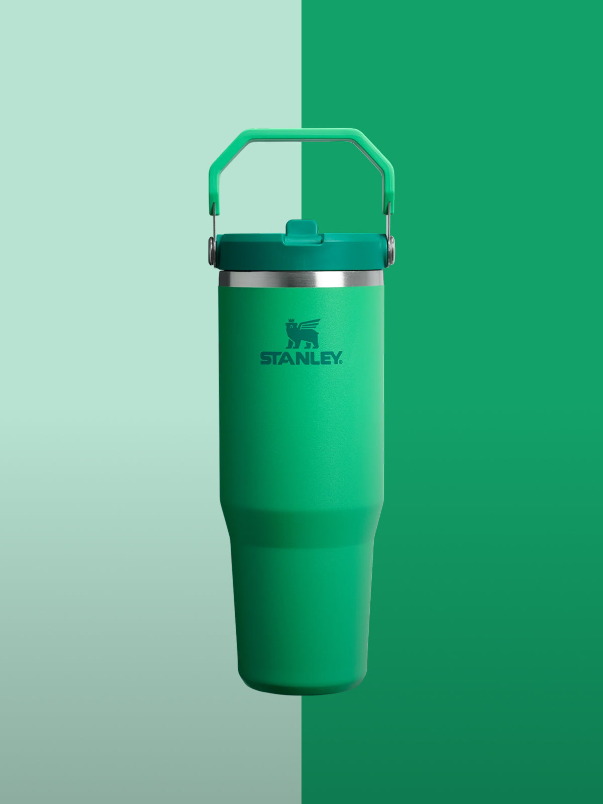 Green Stanley Stainless Steel Water Bottle