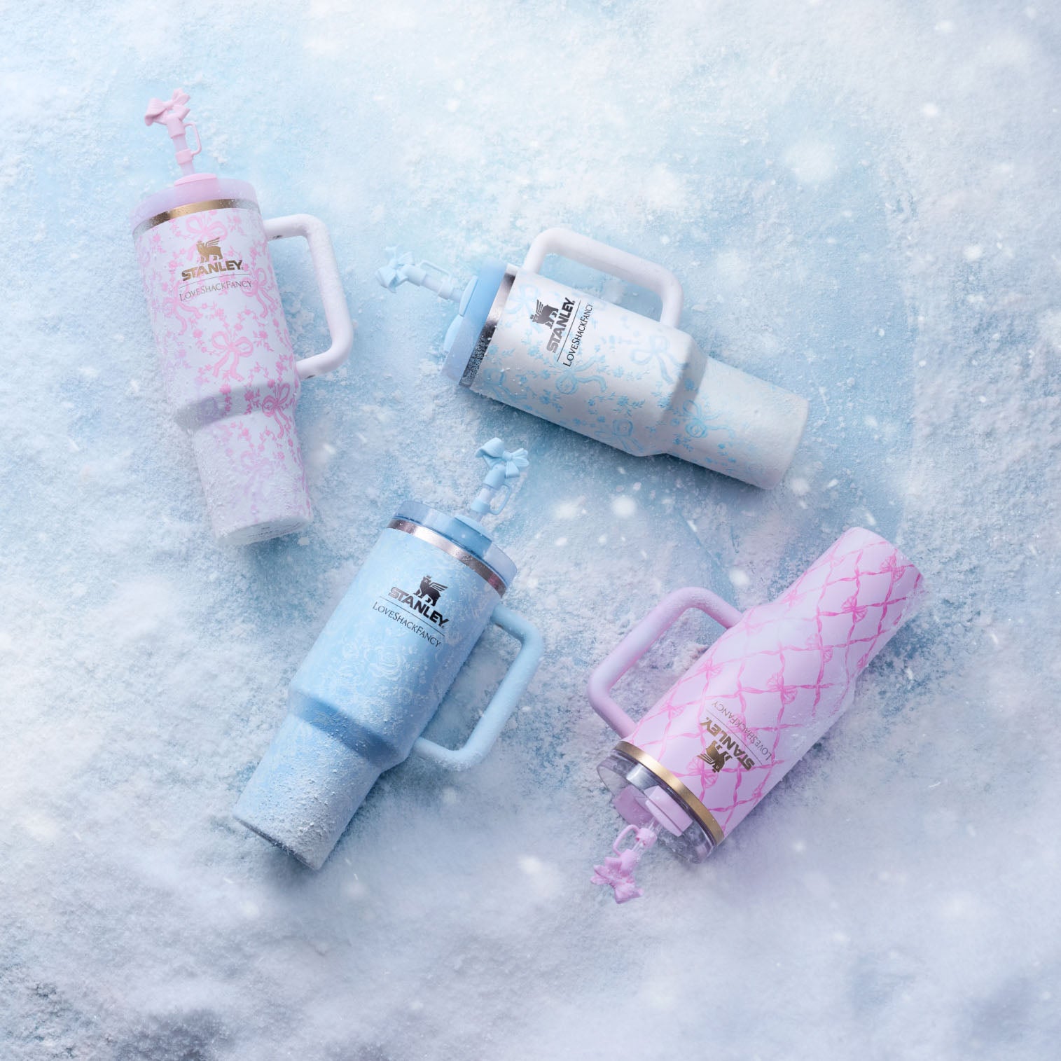 Stanley 1913 x LoveShackFancy Holiday Quencher® H2.0 FlowState™ Tumble