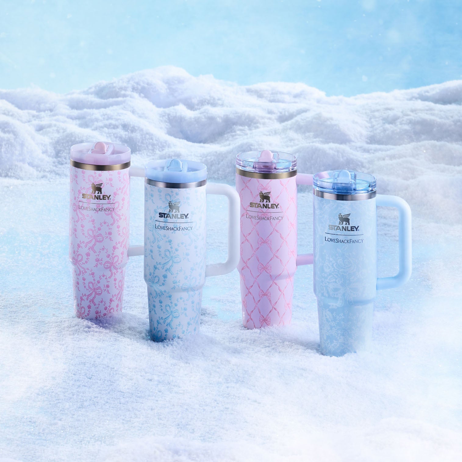 Stanley 1913 x LoveShackFancy Holiday Quencher® ProTour Flip Straw Tumbler | 30 OZ