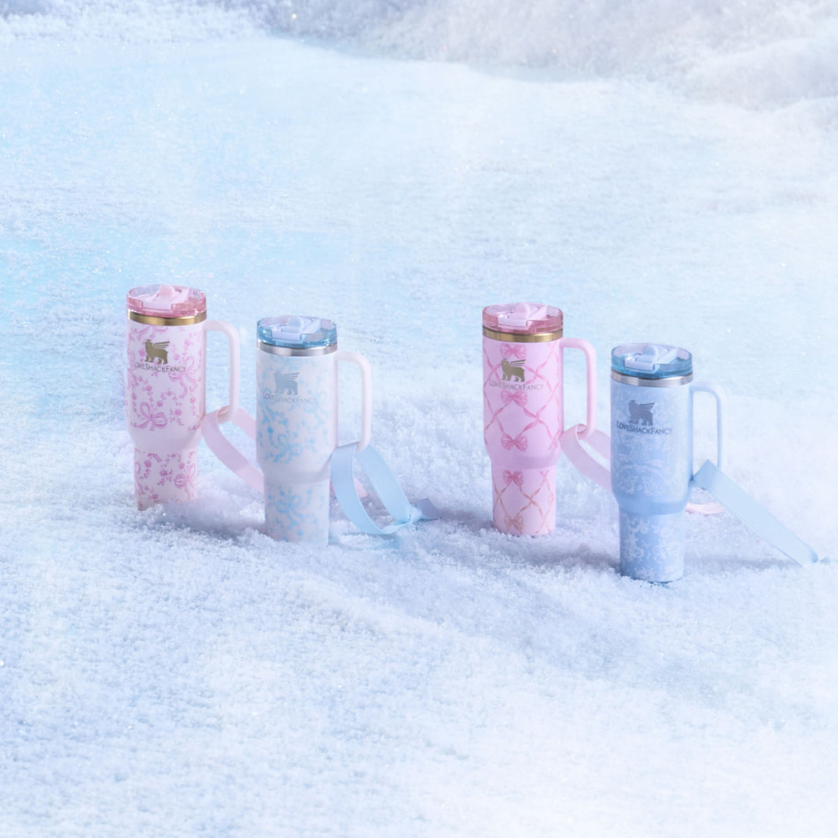 Stanley 1913 x LoveShackFancy Holiday Quencher ProTour Ornament Set