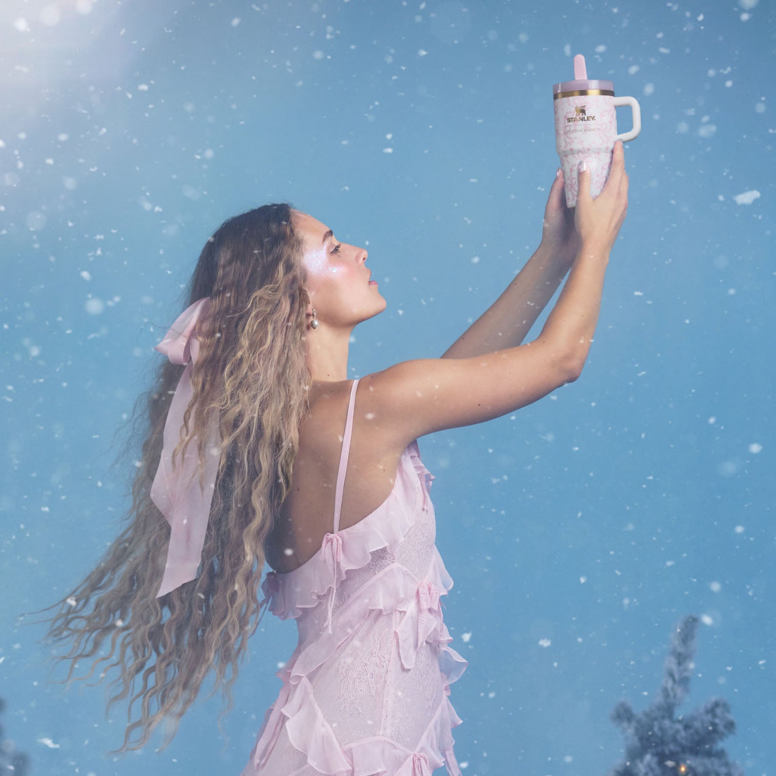 Stanley 1913 x LoveShackFancy Holiday Quencher® ProTour Flip Straw Tum