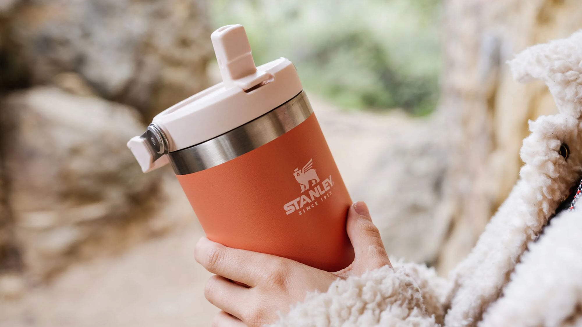 Winterscape IceFlow™ Flip Straw Tumbler