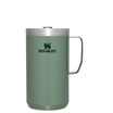 The Stanley Stay-Hot Camp Mug 24 OZ In Hammertone Green