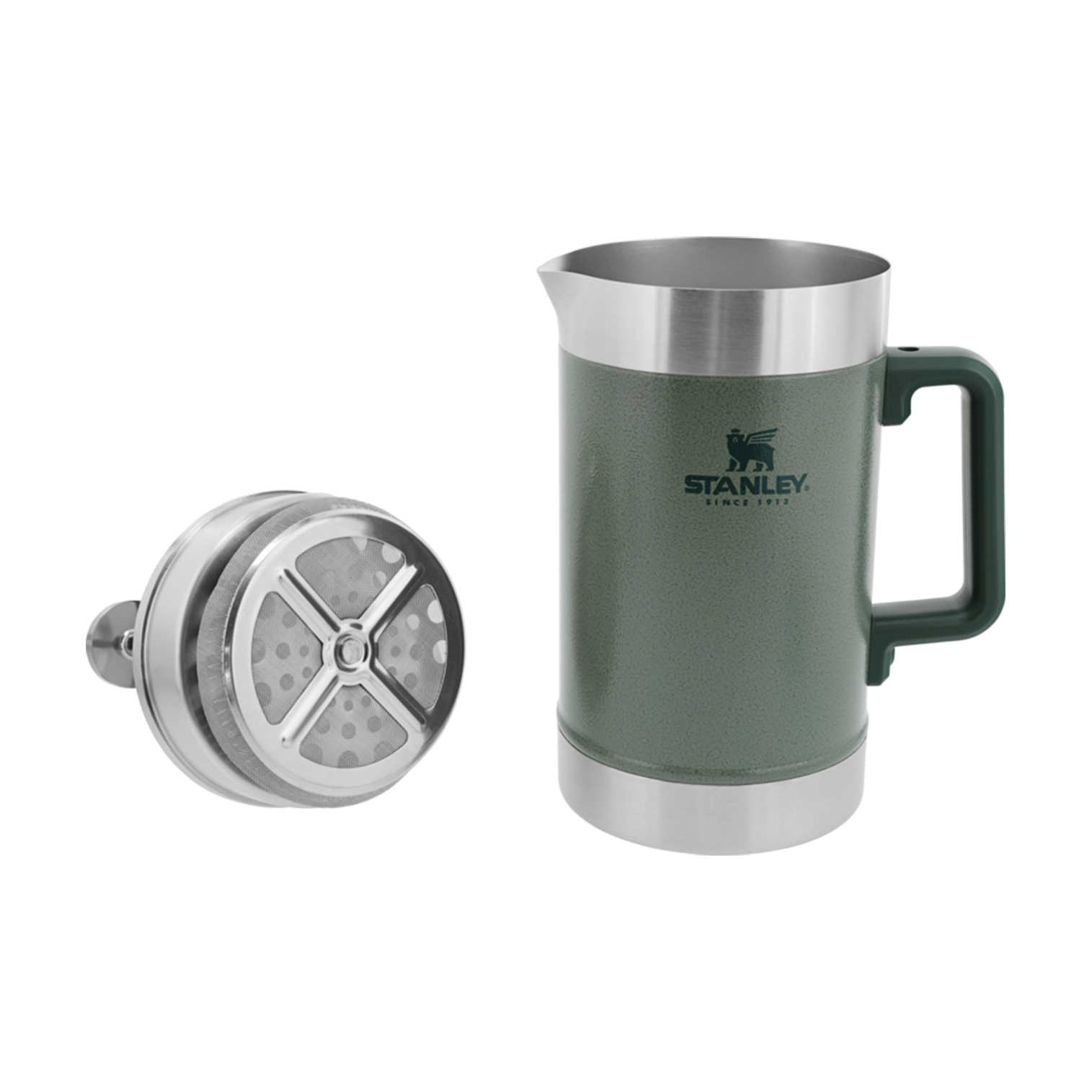 Classic Stay-Hot French Press Coffee Maker - Thumbnail 5