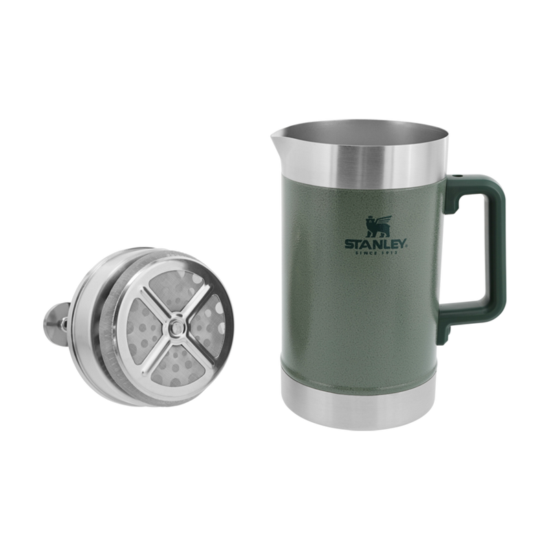 Stanley 1913 Classic Stay Hot French Press 48 OZ in Hammertone Green