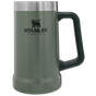 Stanley Heavy Duty Big Grip 24 oz Beer Stein in Hammertone Green 