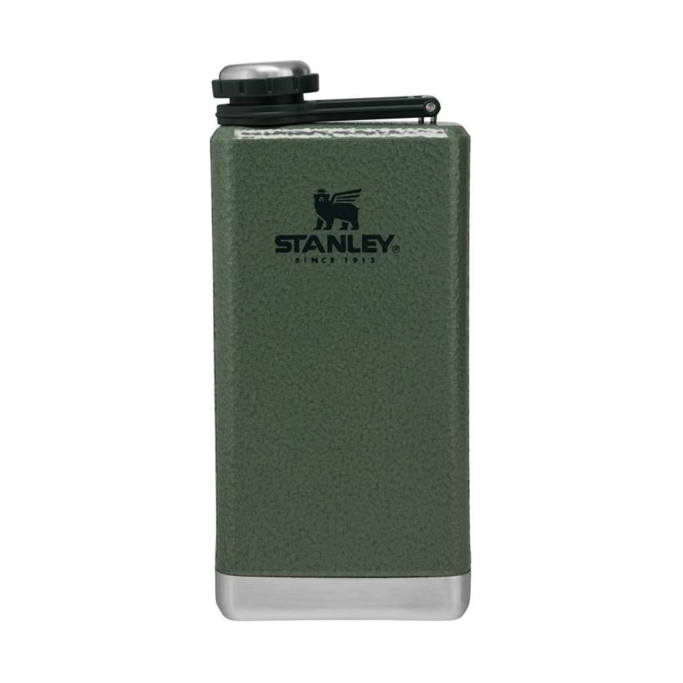 Stanley 1913 Classic Easy Fill Wide Mouth Flask 8 OZ - Stanley Create in Hammertone Green