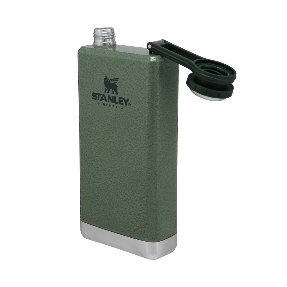 Stanley 1913 Classic Easy Fill Wide Mouth Flask 8 OZ - Stanley Create in Hammertone Green | View 2