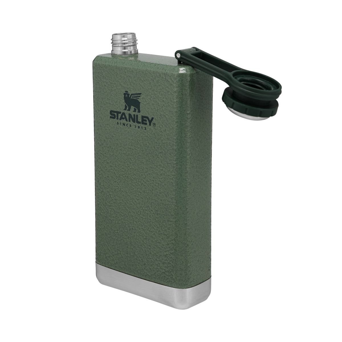 Stanley 1913 Classic Easy Fill Wide Mouth Flask 8 OZ - Stanley Create in Hammertone Green | View 2