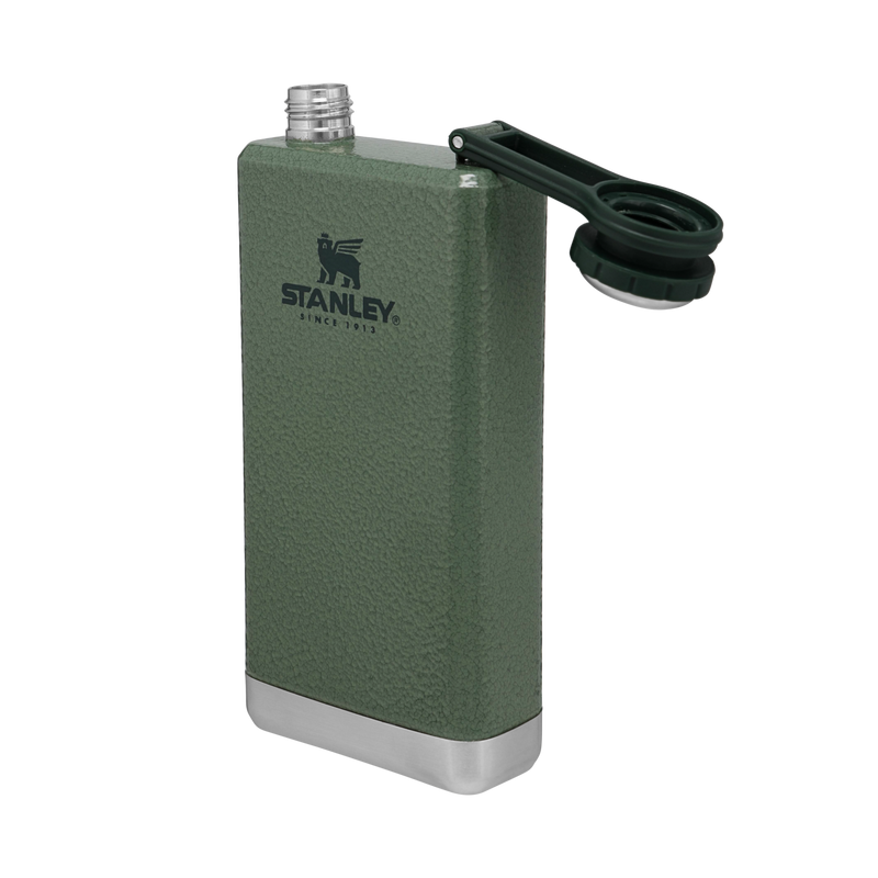 Stanley 1913 Classic Easy Fill Wide Mouth Flask 8 OZ - Stanley Create in Hammertone Green