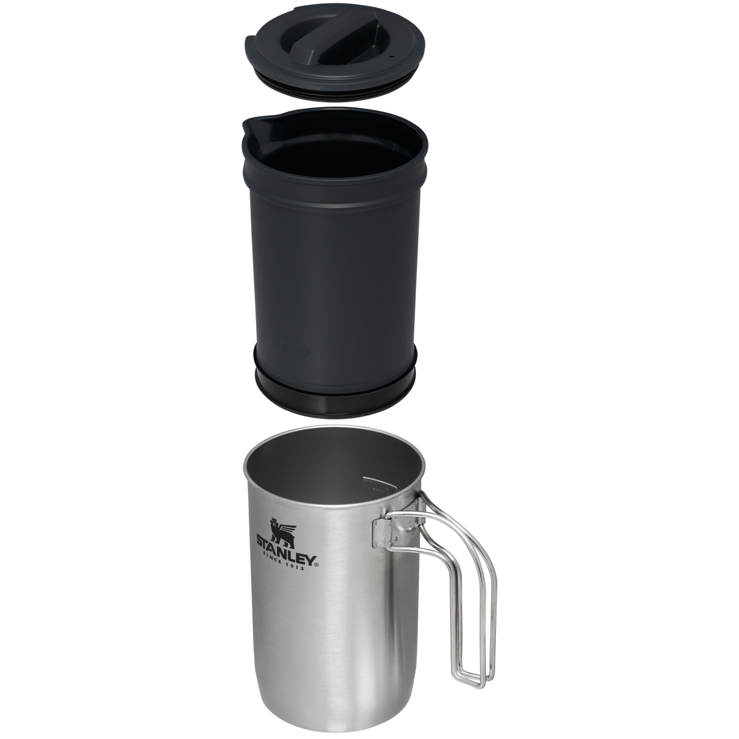 Adventure All-In-One Boil + Brew French Press | 32 OZ: Stainless
