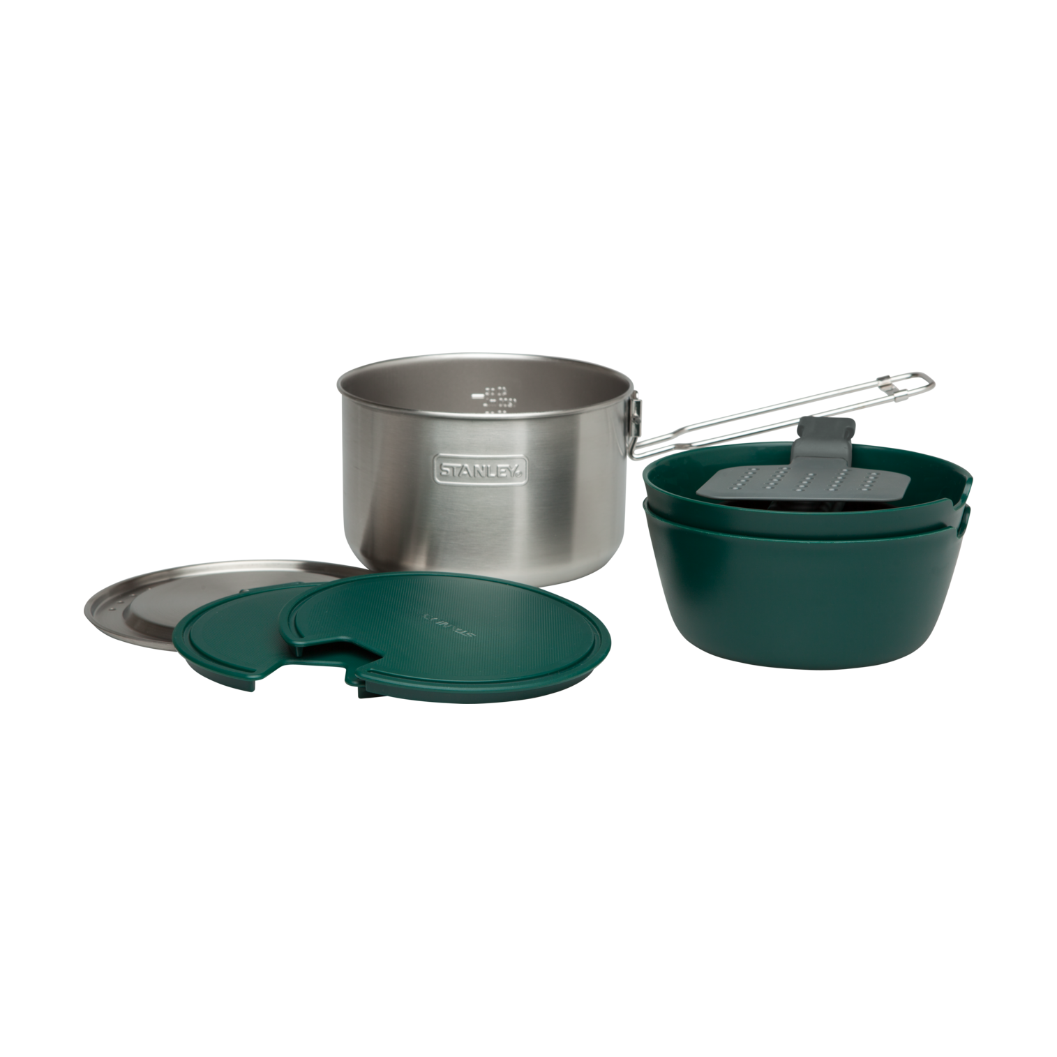 All-In-One Two Bowl Cook Set | Stainless Steel Camp Cookware 