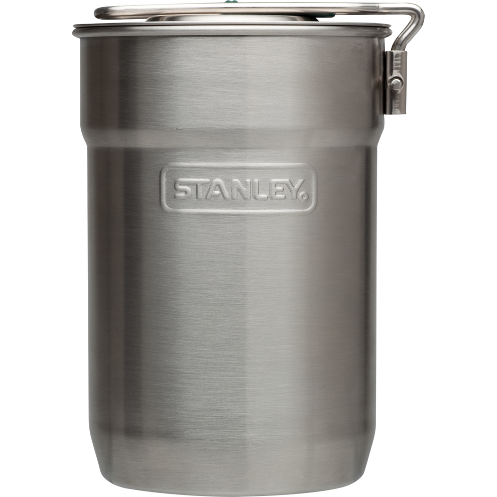 Stanley Adventure Nesting Two Cup Camping Cook Set 24oz Stainless Steel