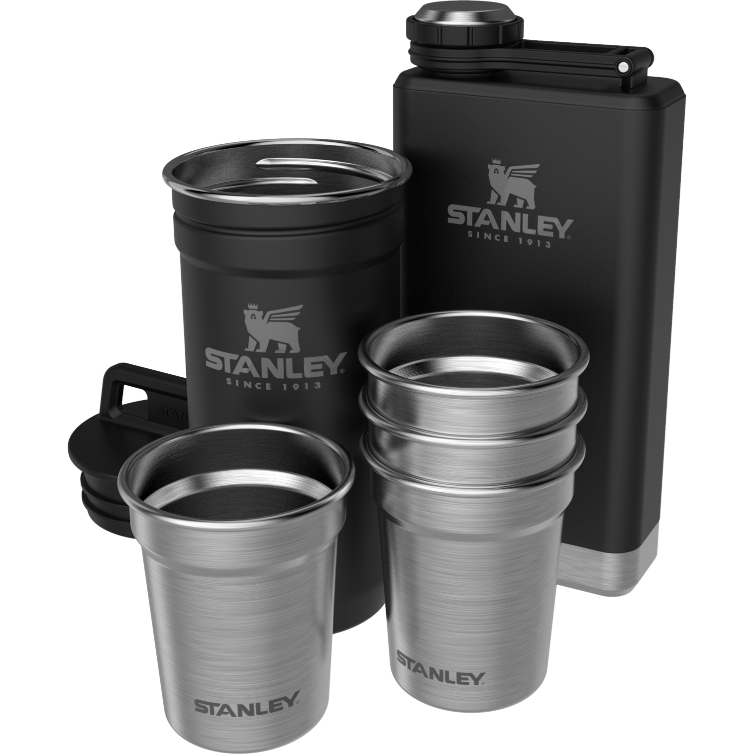 ❤本日限定価格❤スタンレー　ＳＨＯＴ GLAＳＳ＋ＦLAＳＫ ＳEＴ スタンレー アドベンチャー ショットグラス&フラスコセット