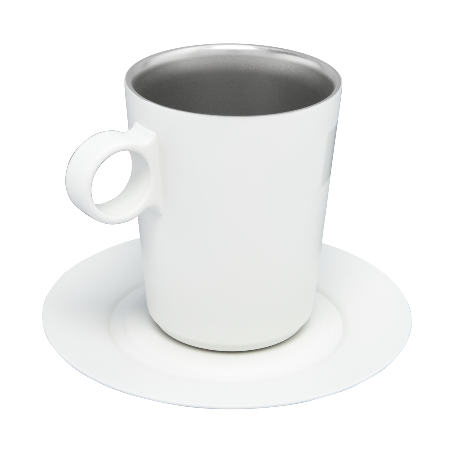 The DayBreak Café Latte Cup & Stillness Saucer | 10.6 OZ: Pale Stone