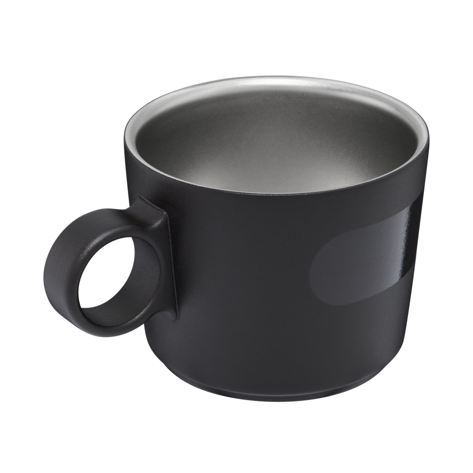 The DayBreak Cappuccino Cup  | 6.5 OZ: Foundry Black