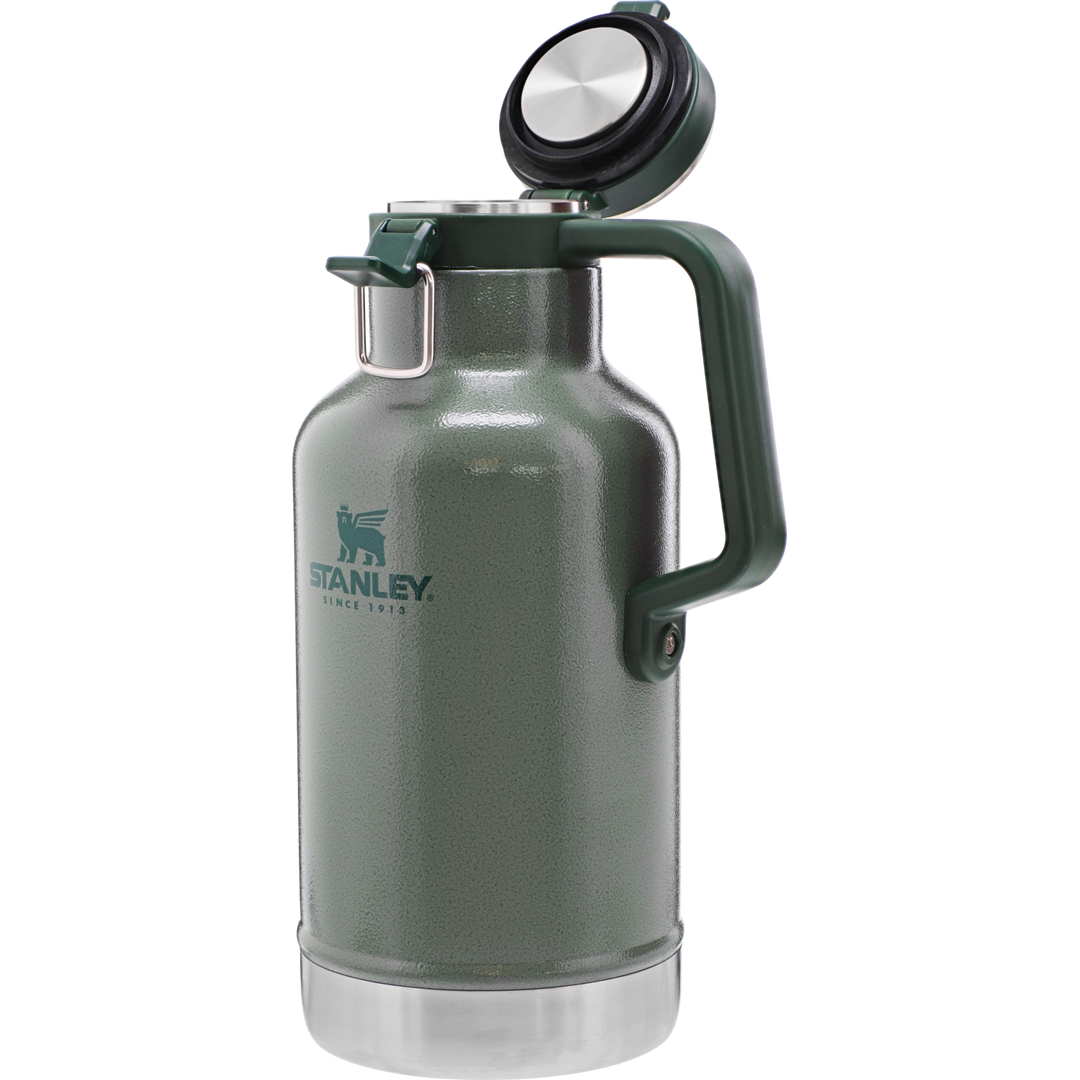 Stanley Easy Pour 64 oz White Stainless Steel Vacuum Growler