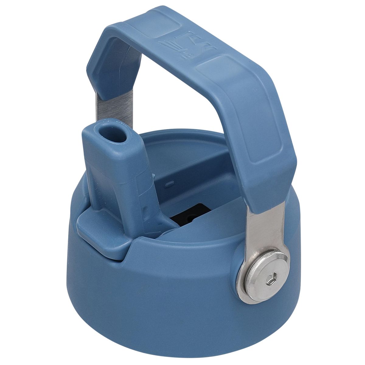 Stanley 1913 The IceFlow™ Flip Straw Water Bottle Lid 17 OZ to 22 OZ in Blue Ashes | Lid View