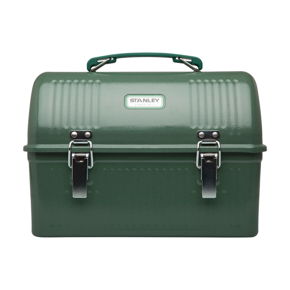 Stanley Legendary Classic Metal Lunch Box 10 QT In Hammertone Green