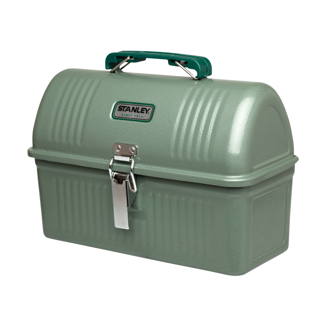 Classic Metal Lunch Box, 10 oz, Stainless Steel