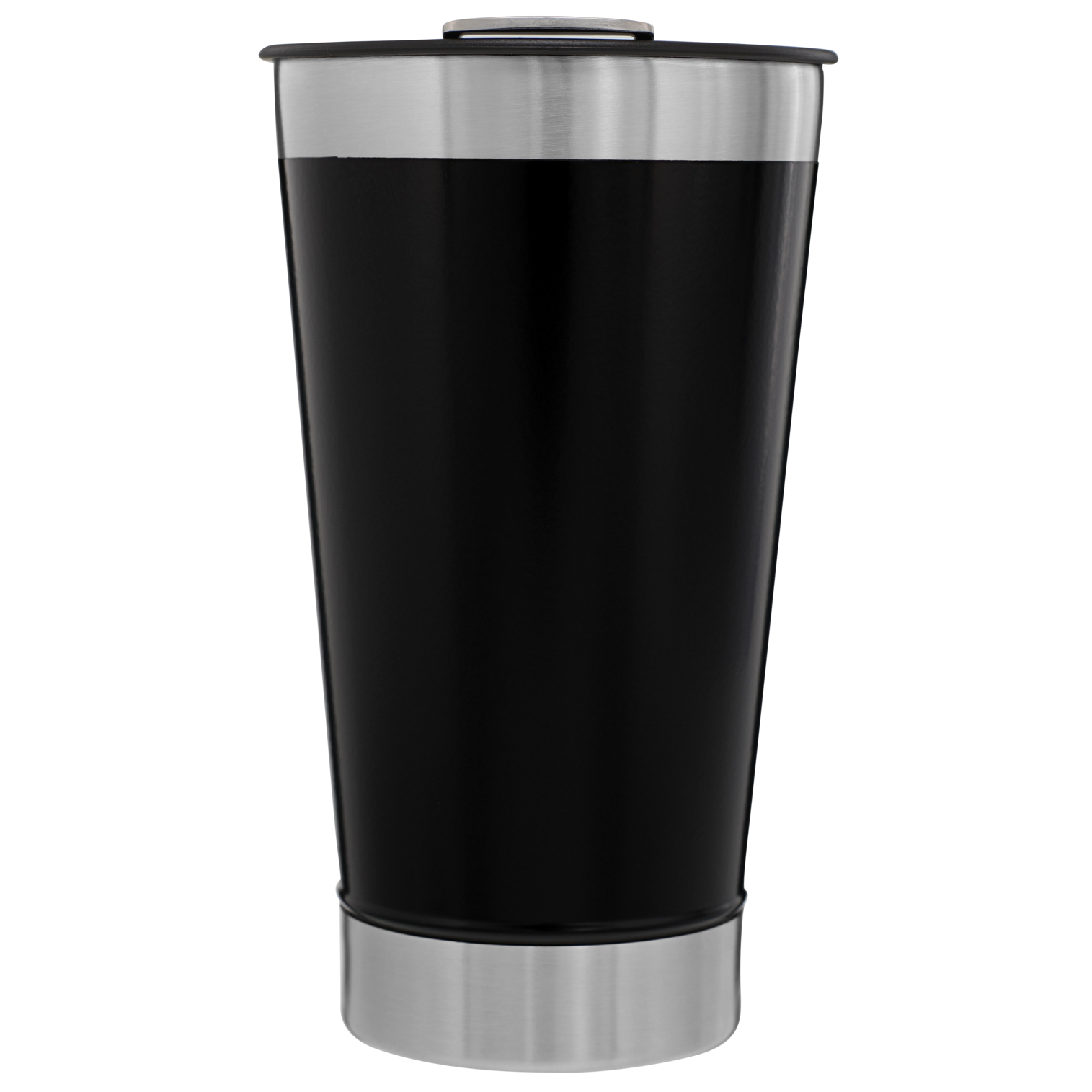 Classic Stay Chill Beer Pint | 16 OZ: Matte Black