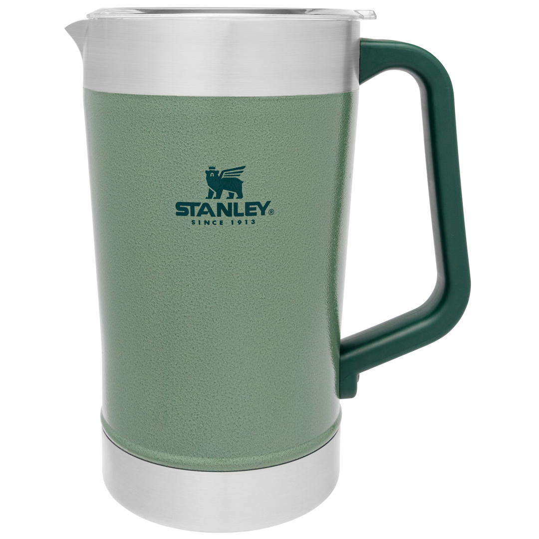 Vintage Stanley Insulated Pitcher 7.75 Tall. Solid, Very Good Condition.